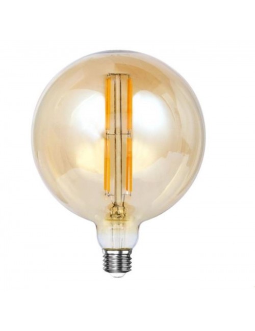 ŻARÓWKA DEKORACYJNA LED FILAMENT A60 AMBER 6,4 CM