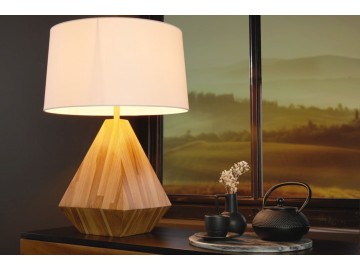 LAMPA STOŁOWA DIAMOND 45 CM TEAK