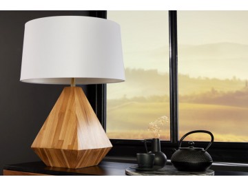 LAMPA STOŁOWA DIAMOND 45 CM TEAK