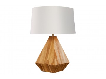 LAMPA STOŁOWA DIAMOND 45 CM TEAK