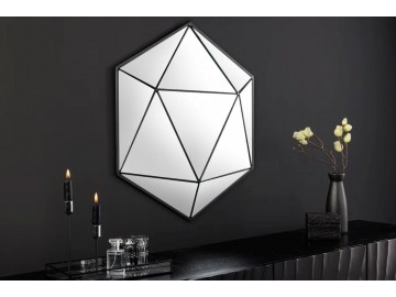 LUSTRO DIAMOND 60 CM CZARNE