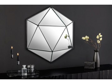 LUSTRO DIAMOND 60 CM CZARNE