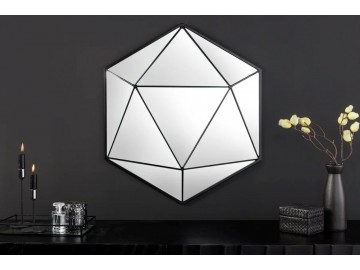 LUSTRO DIAMOND 60 CM CZARNE