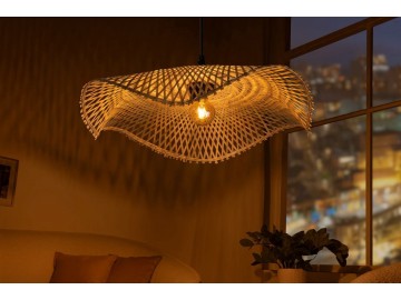 LAMPA WISZĄCA ORGANIC LIVING 70 CM II BAMBUS