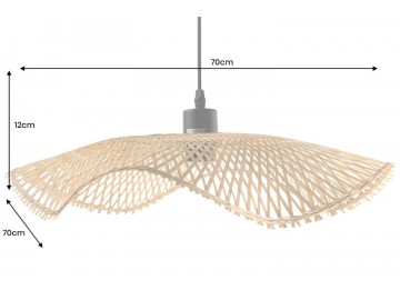 LAMPA WISZĄCA ORGANIC LIVING 70 CM II BAMBUS