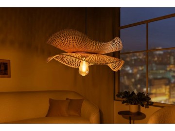 LAMPA WISZĄCA ORGANIC LIVING 50 CM BAMBUS