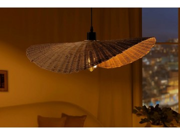 LAMPA WISZĄCA ORGANIC LIVING 70 CM III BAMBUS