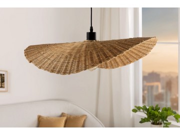 LAMPA WISZĄCA ORGANIC LIVING 50 CM III BAMBUS