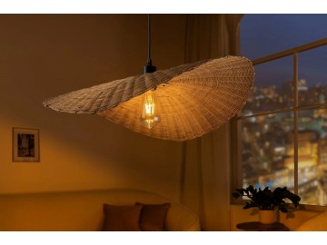 LAMPA WISZĄCA ORGANIC LIVING 50 CM III BAMBUS