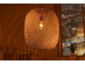 LAMPA WISZĄCA ORGANIC LIVING 50 CM IV BAMBUS