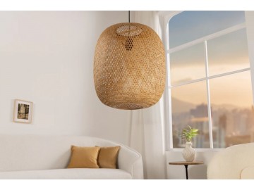 LAMPA WISZĄCA ORGANIC LIVING 50 CM IV BAMBUS