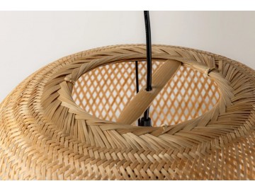 LAMPA WISZĄCA ORGANIC LIVING 50 CM IV BAMBUS