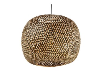 LAMPA WISZĄCA ORGANIC LIVING 45 CM BAMBUS