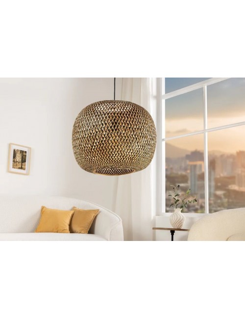 LAMPA WISZĄCA ORGANIC LIVING 45 CM BAMBUS