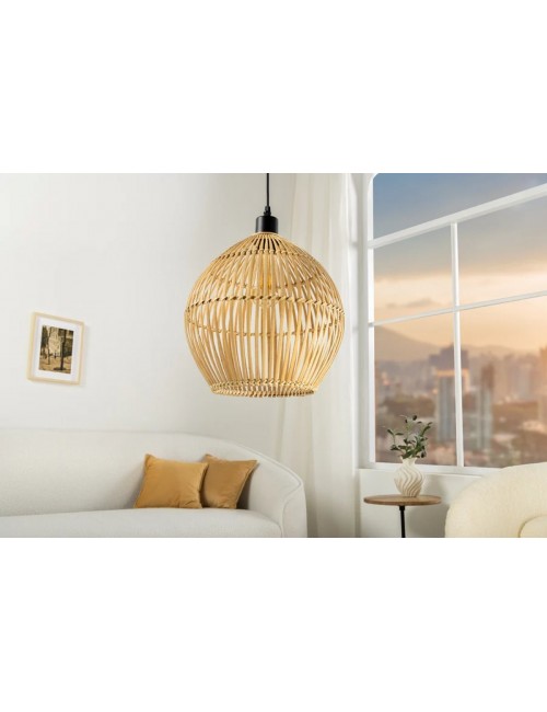 LAMPA WISZĄCA ORGANIC LIVING 30 CM BAMBUS