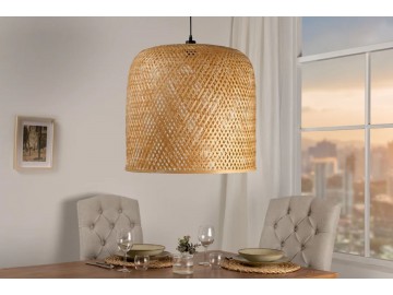 LAMPA WISZĄCA ORGANIC LIVING 55 CM BAMBUS