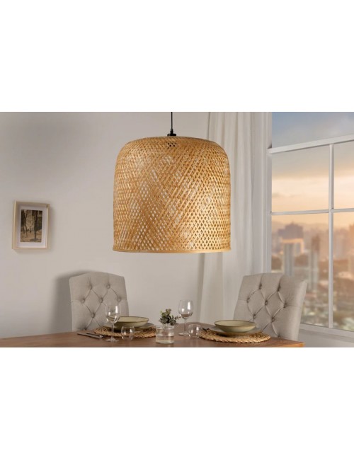 LAMPA WISZĄCA ORGANIC LIVING 55 CM BAMBUS