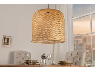 LAMPA WISZĄCA ORGANIC LIVING 55 CM BAMBUS