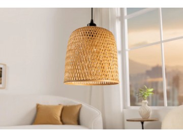 LAMPA WISZĄCA ORGANIC LIVING 25 CM BAMBUS