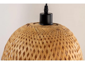 LAMPA WISZĄCA ORGANIC LIVING 46 CM BAMBUS