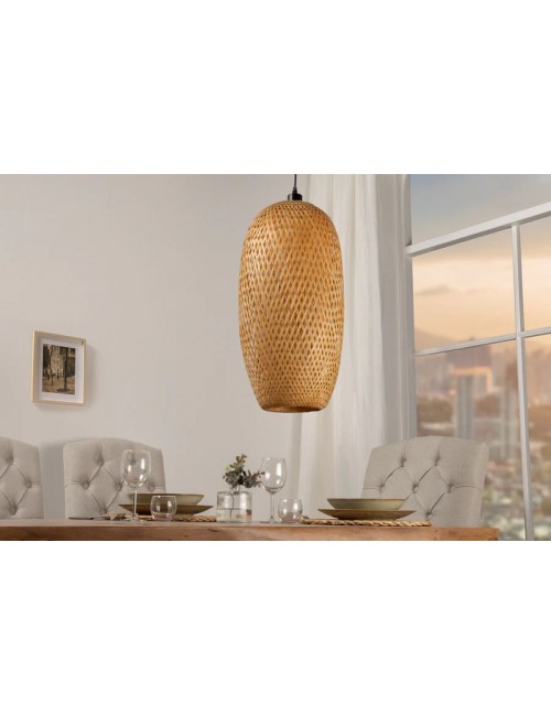 LAMPA WISZĄCA ORGANIC LIVING 46 CM BAMBUS