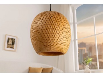 LAMPA WISZĄCA ORGANIC LIVING 35 CM BAMBUS