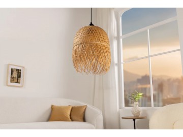 LAMPA WISZĄCA ORGANIC LIVING 35 CM V BAMBUS