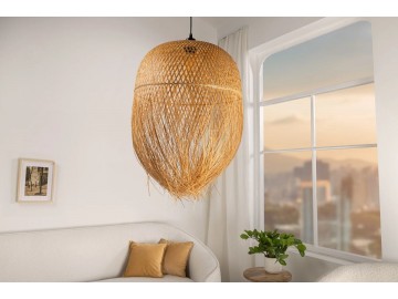 LAMPA WISZĄCA ORGANIC LIVING 35 CM V BAMBUS