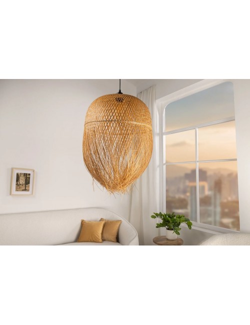 LAMPA WISZĄCA ORGANIC LIVING 35 CM V BAMBUS