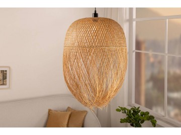 LAMPA WISZĄCA ORGANIC LIVING 35 CM V BAMBUS