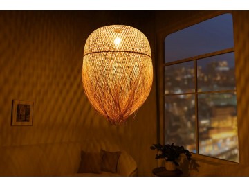 LAMPA WISZĄCA ORGANIC LIVING 35 CM V BAMBUS